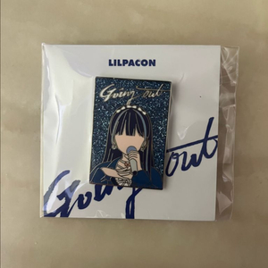 이세돌 릴파콘 금속 뱃지 미개봉 팝니다!