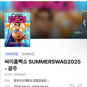 싸이흠뻑쇼 광주 지정석