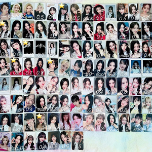 아이브 앨포 미공포 럭드 해외 포카 급처로 할인 판매