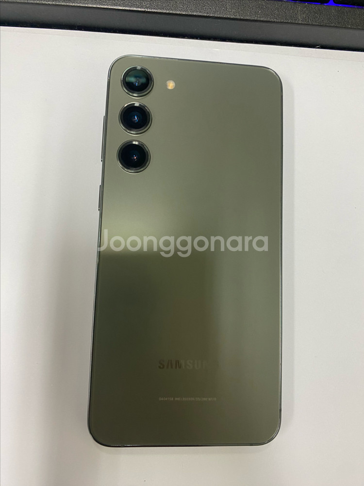 SK 갤럭시S23플러스 그린 A급 256G 무잔상메인폰--1