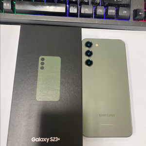 SK 갤럭시S23플러스 그린 A급 256G 무잔상메인폰