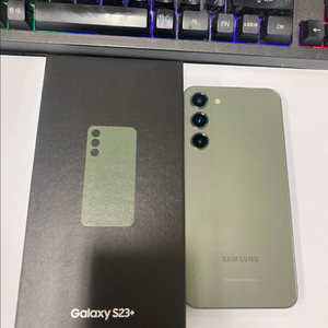 SK 갤럭시S23플러스 그린 A급 256G 무잔상메인폰