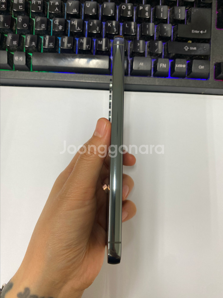 SK 갤럭시S23플러스 그린 A급 256G 무잔상메인폰--5