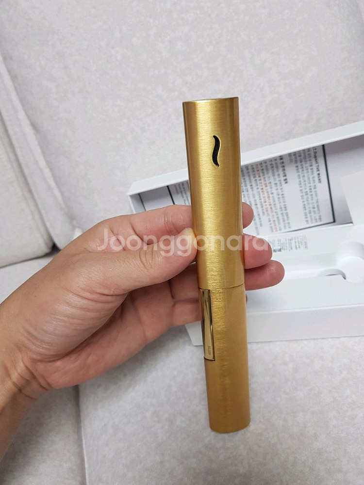 새상품 듀퐁 캔들 터보 라이터 옐로우골드 선물하세요--1
