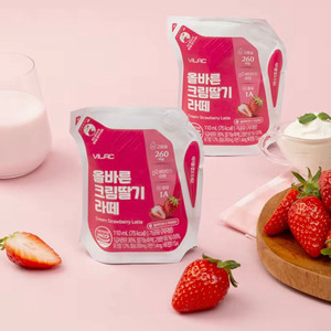 크림 딸기 라떼 110ml 18팩