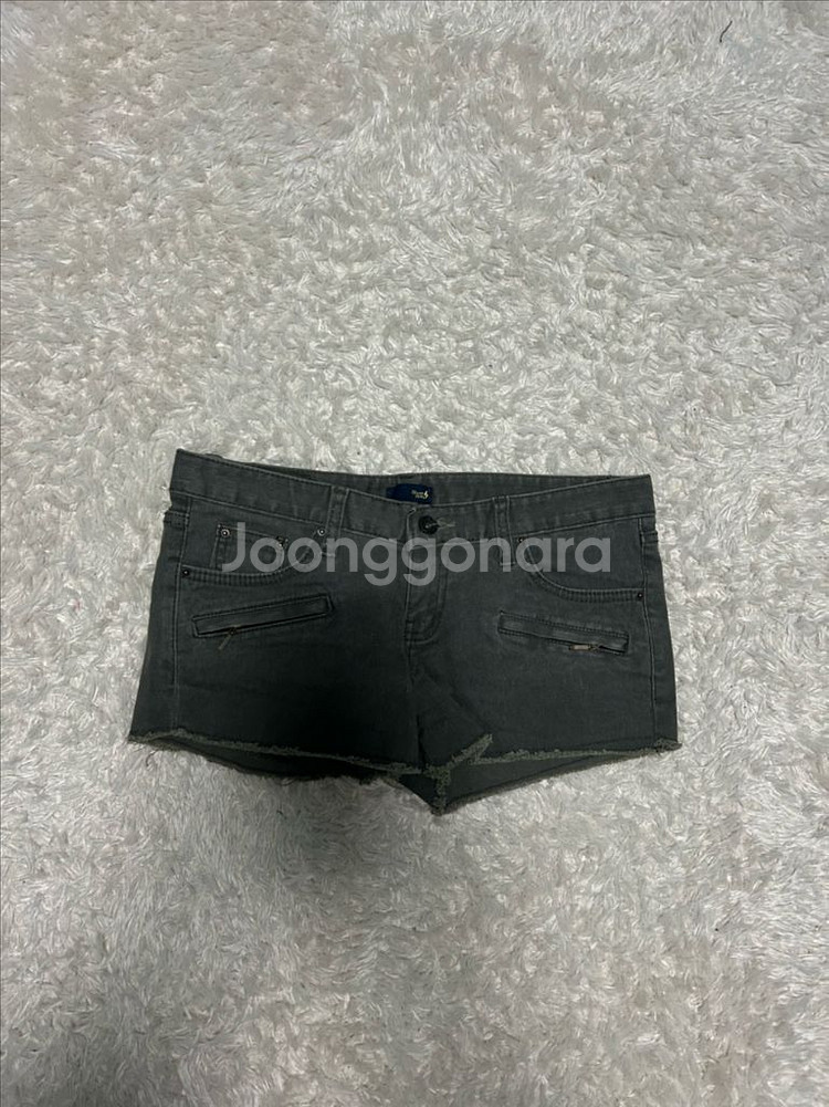 카키색여성핫팬츠M--0