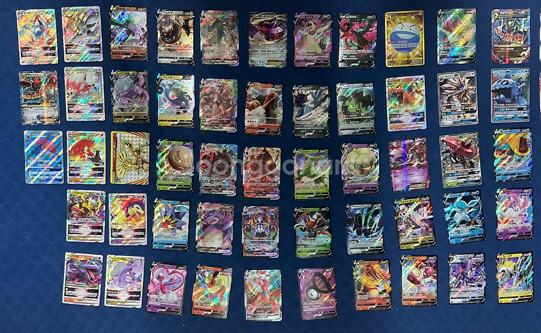 포켓몬카드 RR 이상 83장+EX,GX,특일,BREAK--0