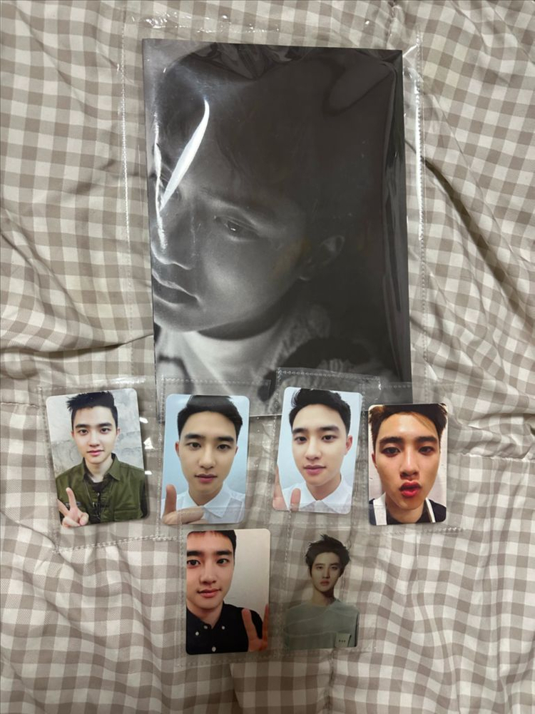 엑소 EXO 디오 도경수 비공굿 및 포카 이미지