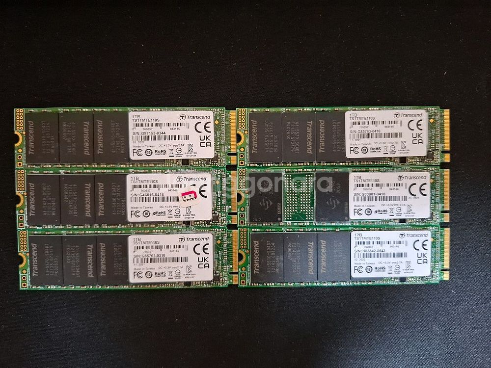 컴퓨터 저장장치 트랜센드 NVME SSD 1TB--0