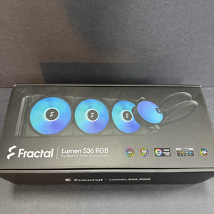 새상품 3열수냉 Fractal Lumen S36 RGB