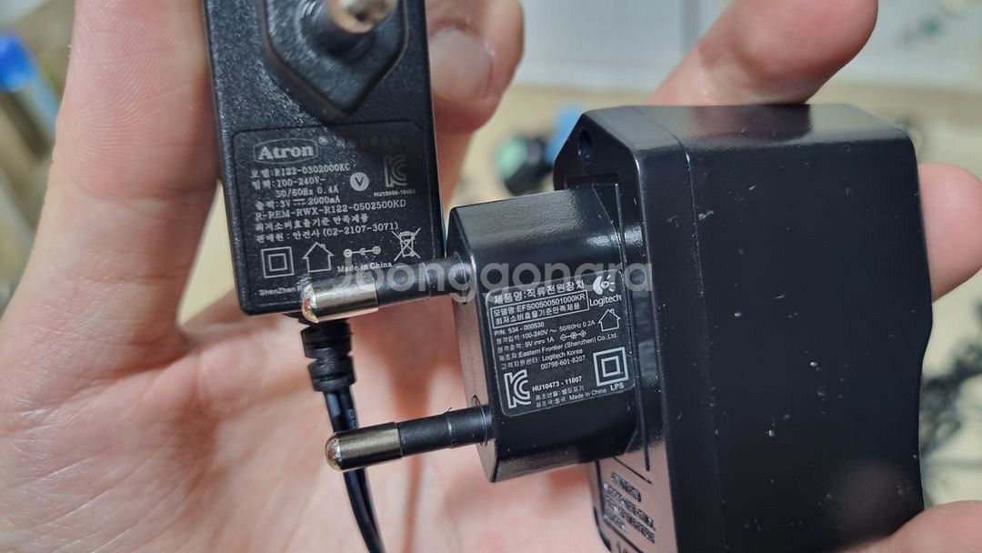 각종 어댑터(중고)(3V~33.6V)--5