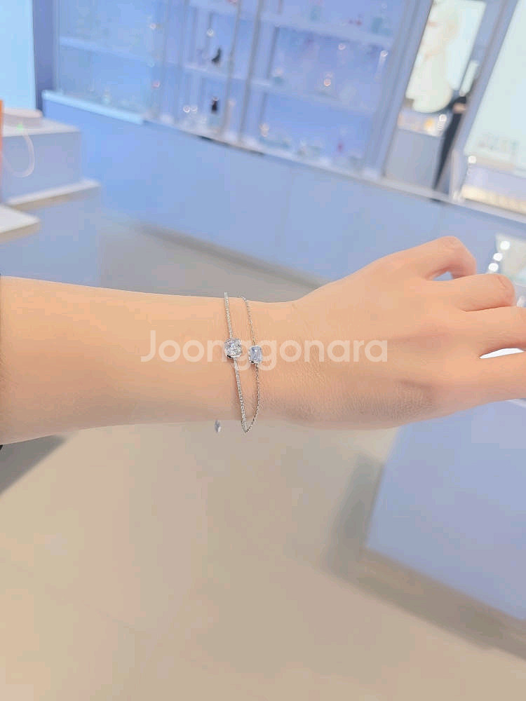 (새상품) 스와로브스키 팔찌--6