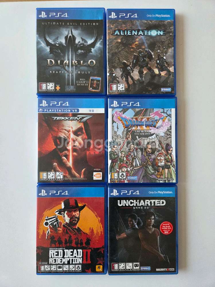 ps4 게임 일괄판매--0