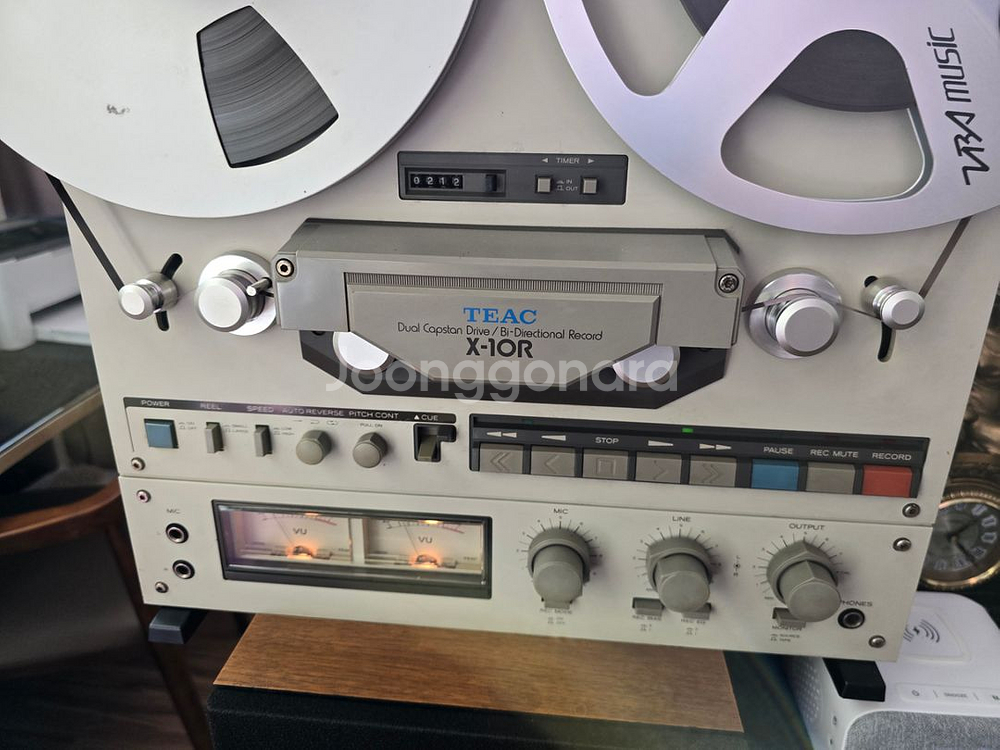 빈티지 TEAC X-10R 4트랙 릴데크--2