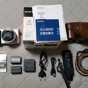 소니 미러리스 카메라 a6000