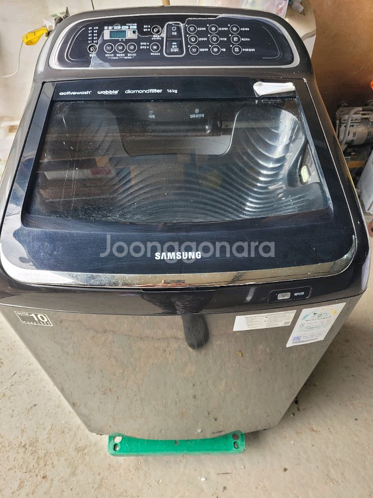 삼성 액티브워시 세탁기 통돌이세탁기 16KG WA16--1
