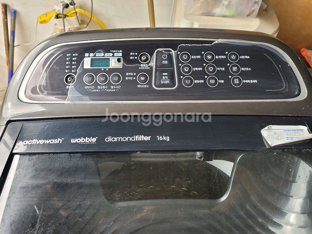 삼성 액티브워시 세탁기 통돌이세탁기 16KG WA16--2