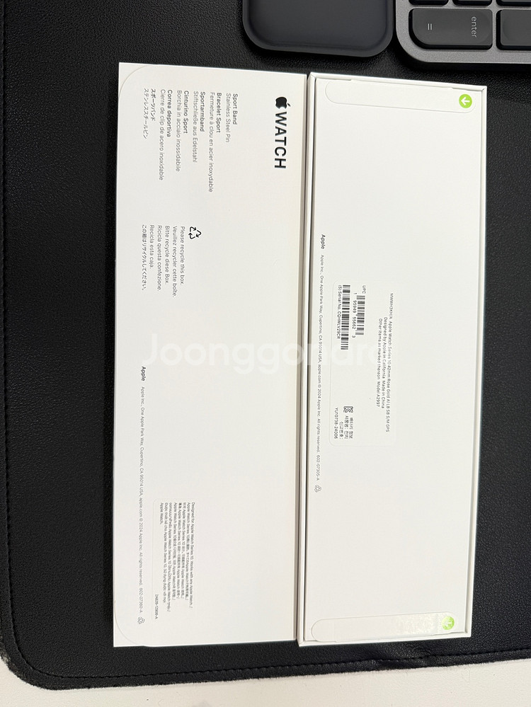 애플워치 10 GPS 42mm 로즈 골드 알루미늄--2