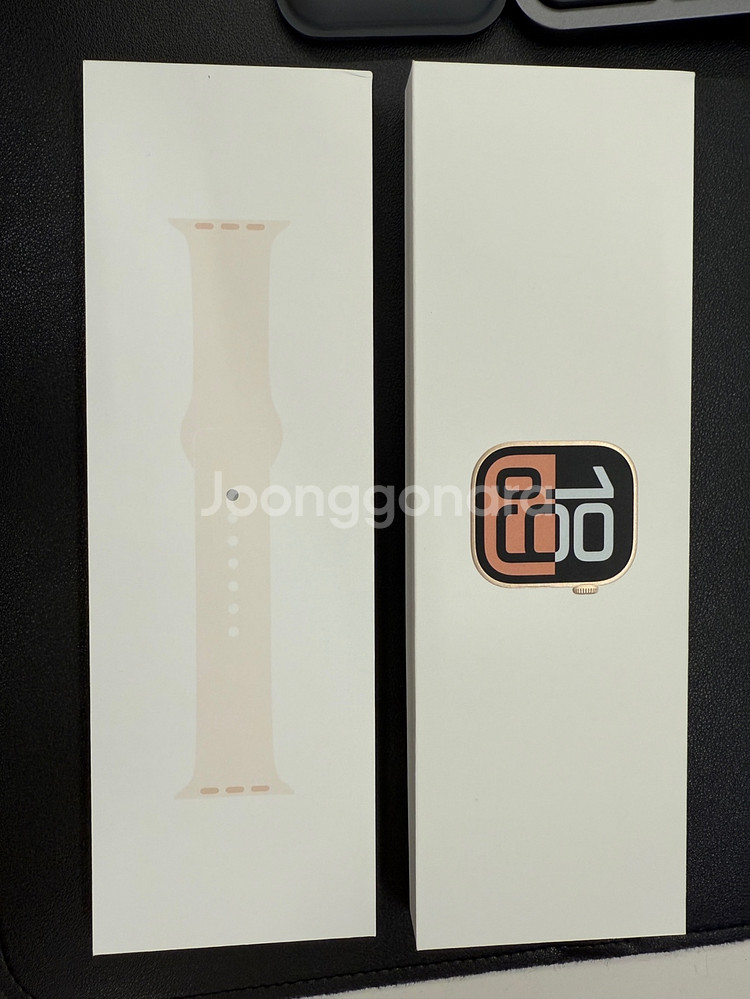 애플워치 10 GPS 42mm 로즈 골드 알루미늄--4