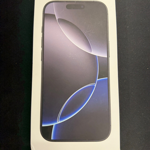 아이폰 16 프로 256GB 블랙 티타늄