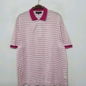 (XL) 까날리 반팔 카라티 단가라 PK티셔츠 이태리판