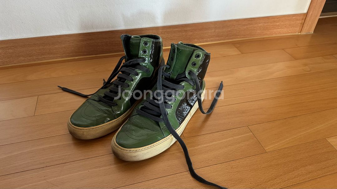 YSL 생로랑 SAINT LAURENT 코트 하이탑 스--0
