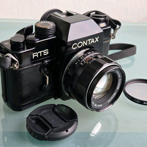 콘탁스 CONTAX RTS 필름카메라 + 슈퍼타쿠마 렌