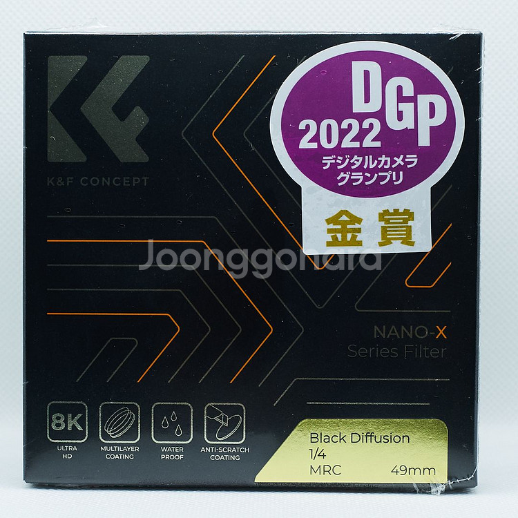 K&F 49mm NANO-X 블랙 미스트 1/4 필터--1