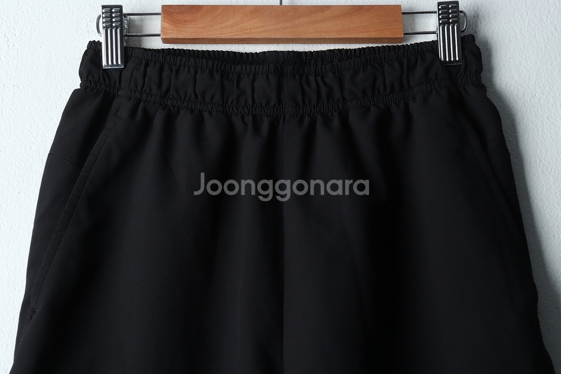 W(L) 나이키 반바지 팬츠 블랙 밴딩 한정판--2