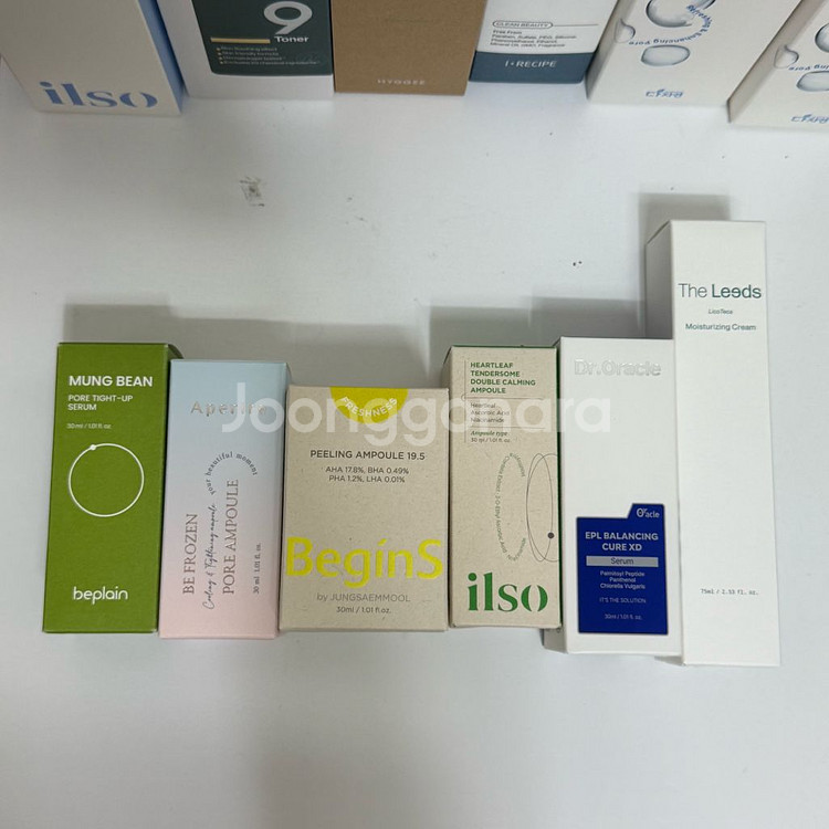 기초 색조 화장품정리 토너 앰플 세럼 틴트 토너패드--5
