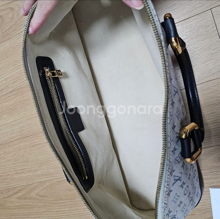 루이비통 모노그램 토트백 이딜 롱 알마 베이비베어입질연--3