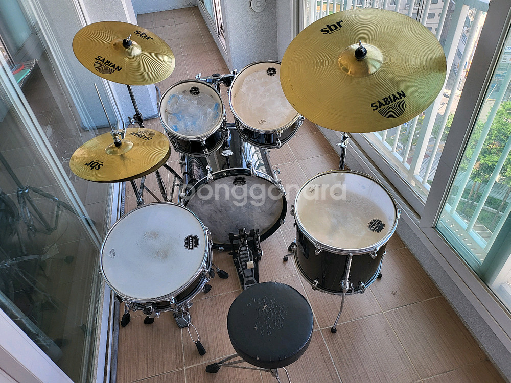 Mapex 드럼 세트 풀세트 SBR 심벌--0