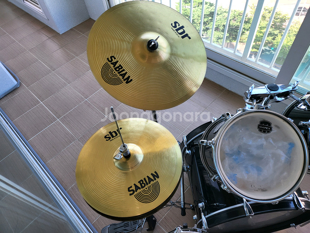 Mapex 드럼 세트 풀세트 SBR 심벌--1