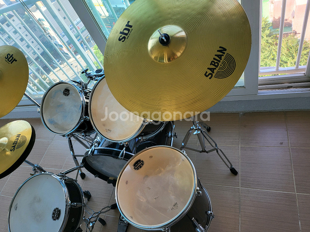 Mapex 드럼 세트 풀세트 SBR 심벌--8