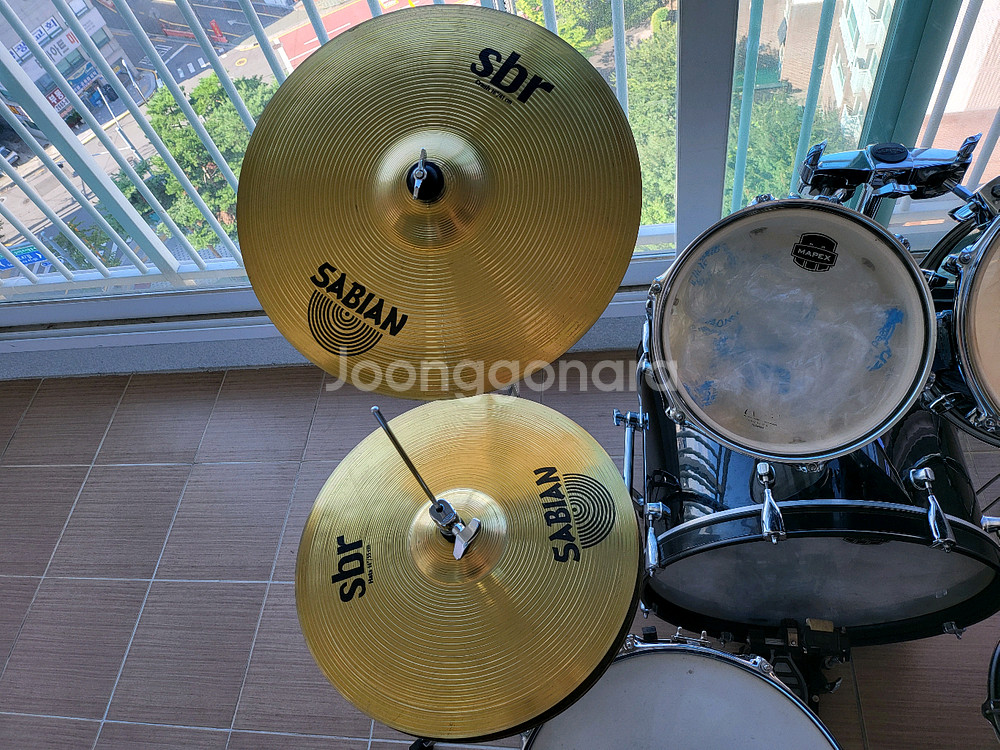 Mapex 드럼 세트 풀세트 SBR 심벌--7