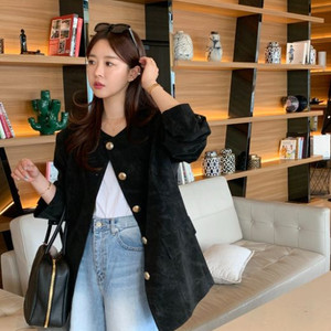 바이씨니 스웨이드레더 자켓 새상품