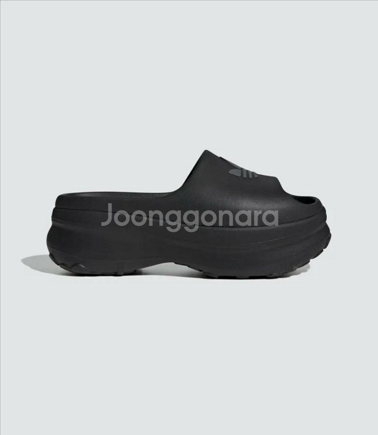 아디다스 아디폼 스탠 슬라이드 275 검정--1