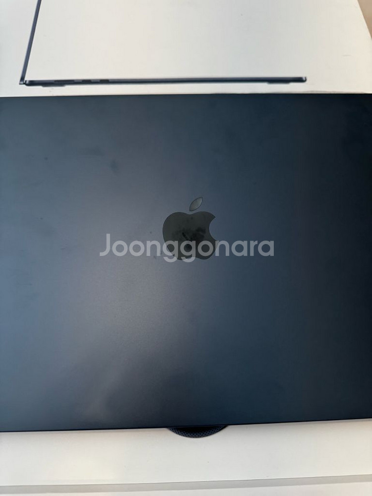 맥북에어 m2 15인치 512gb 사이클3회 팝니다--2