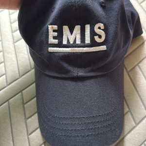 emis 빅 로고 네이비 볼캡