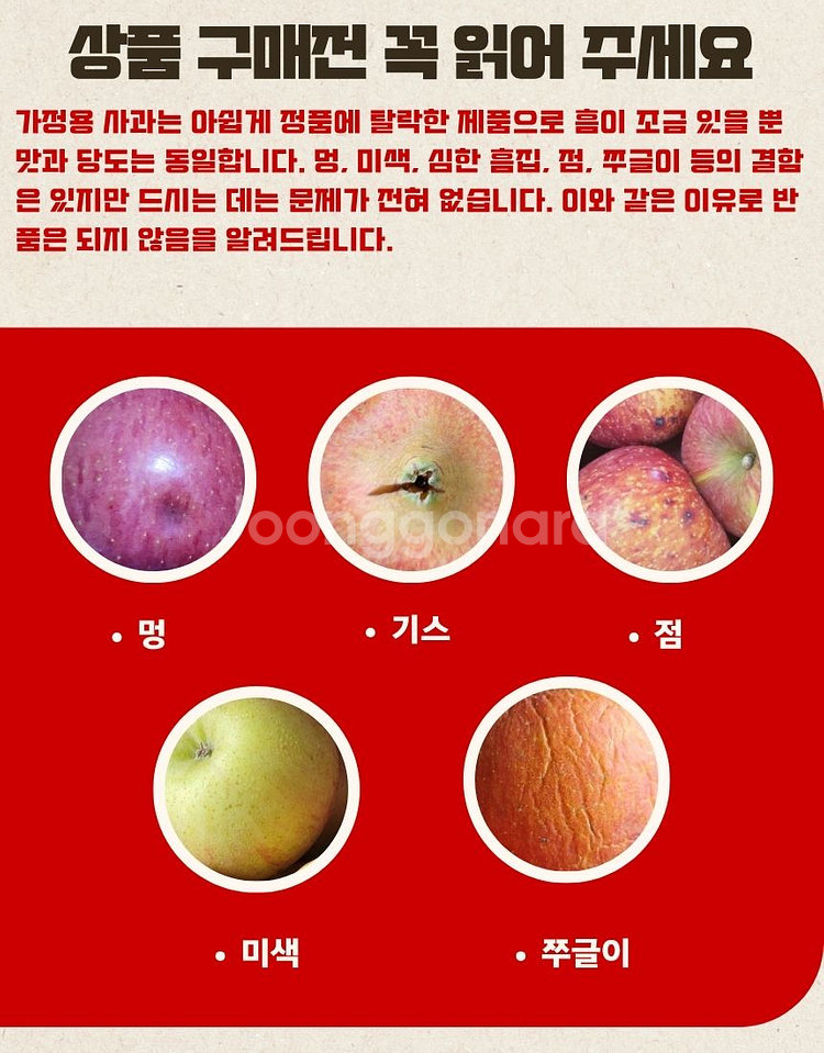 사과 10kg(중과) 무료배송 경북사과 가정용--6