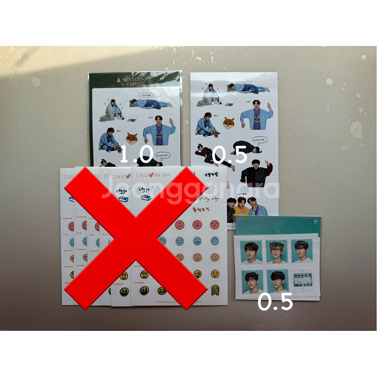 데이식스 스티커--0
