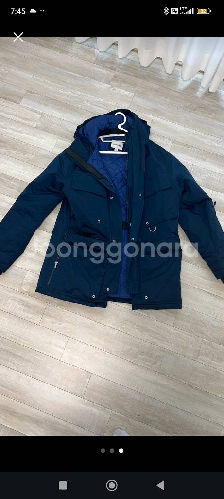 라코스테 패딩자켓(XL/새제품)--0