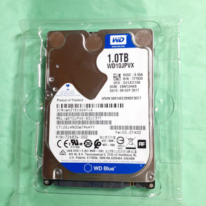 미사용급 노트북하드 WD Blue HDD 1TB