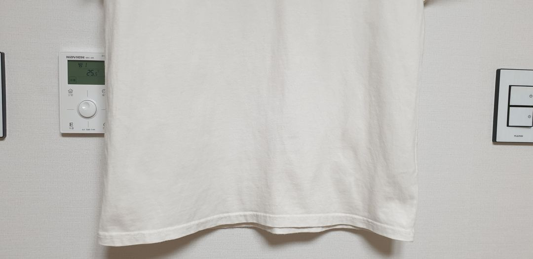 커버낫 반팔 티셔츠 S 남녀공용 화이트 이미지