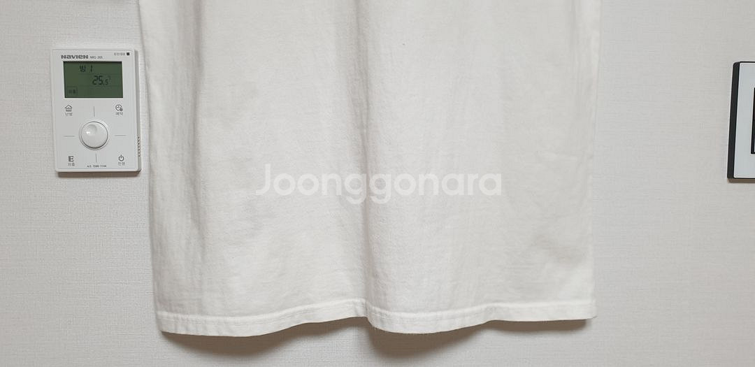 커버낫 반팔 티셔츠 S 남녀공용 화이트--6