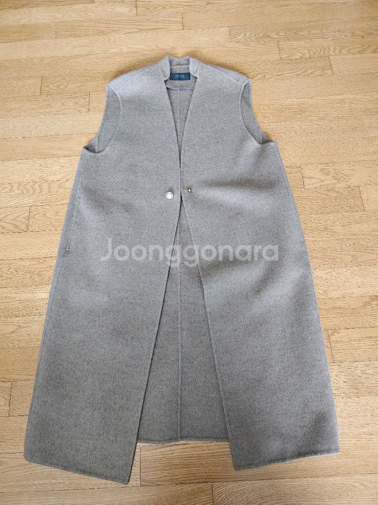 타임 양모혼방 롱베스트--0
