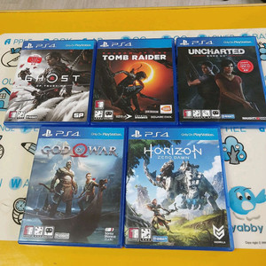 ps4 유명 한글 게임 타이틀 5장 일괄 (택포)