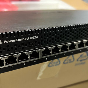 DELL 8024 스위치 새상품