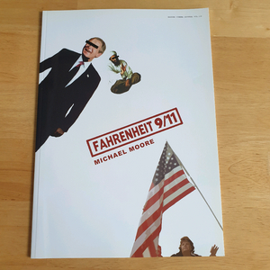 영화화씨9/11 마이클무어 911테러 일본영화팜플렛엽서