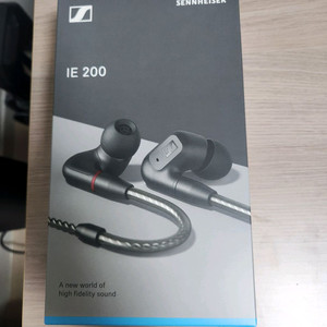 젠하이저 ie200 미개봉 상품팝니다.